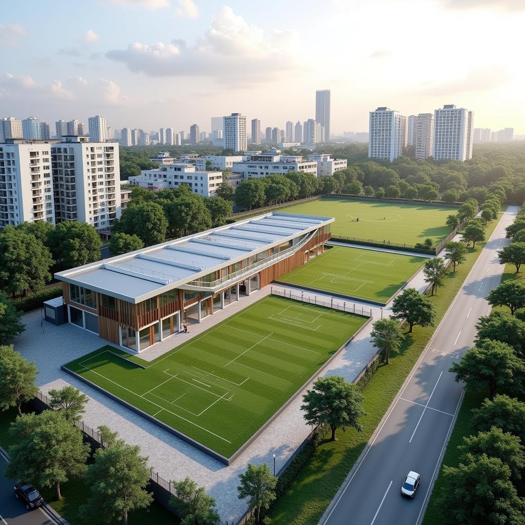 Thủ Thiêm Training Facility Near Housing