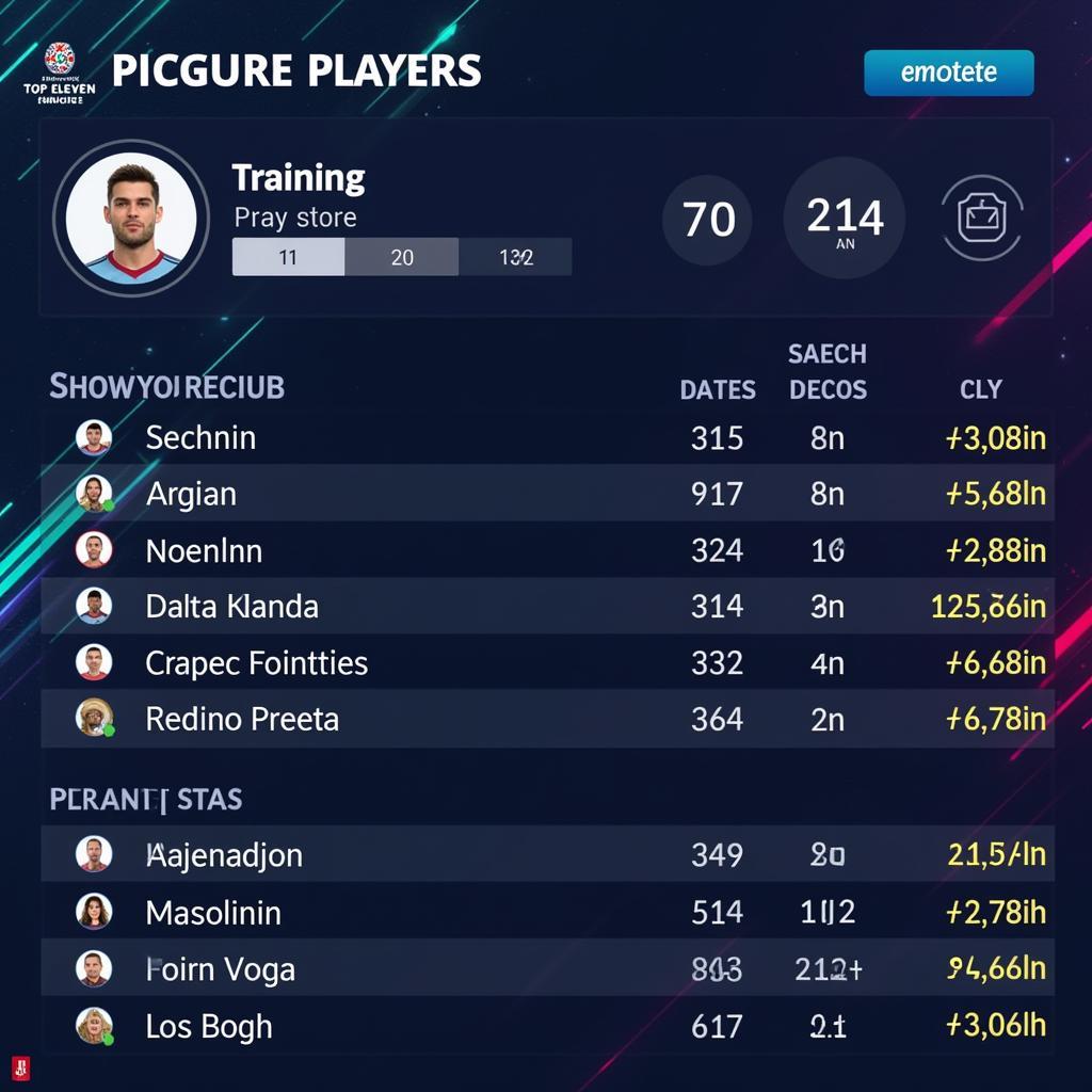 Monitoring Player Progress in Top Eleven 2018