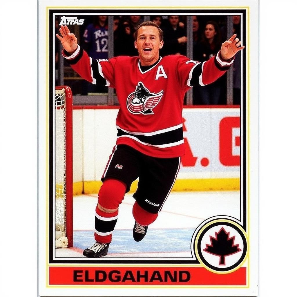 Haaland Celebrates a Goal - Topps Match Attax Card