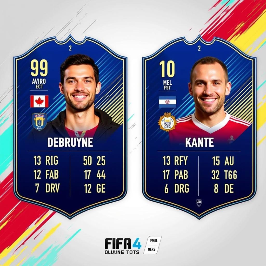 TOTS De Bruyne and Kanté in FO4