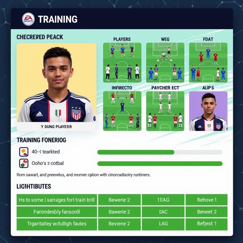 Training Young Players in FIFA Online 4