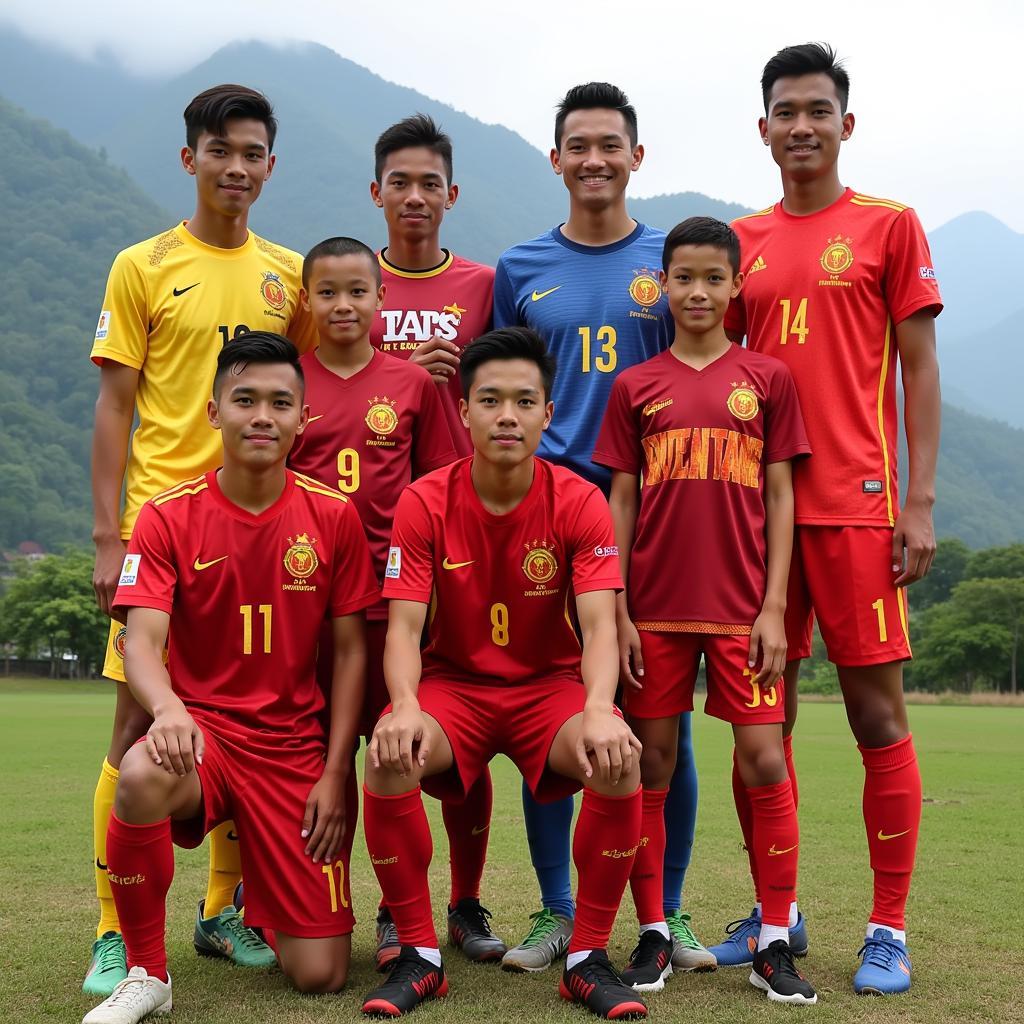 U22 Vietnam Players from Central and Southern Regions