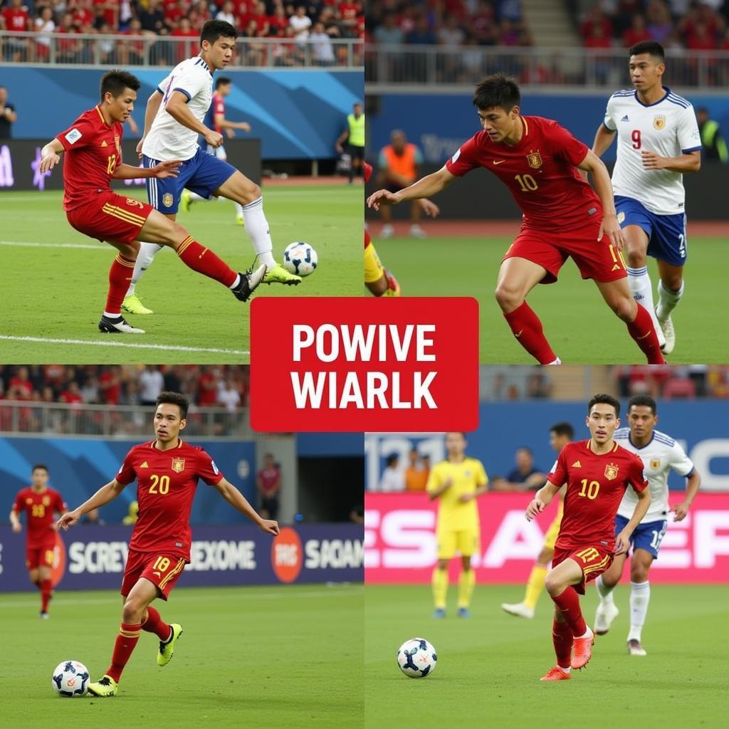 U23 Vietnam Forwards Attacking