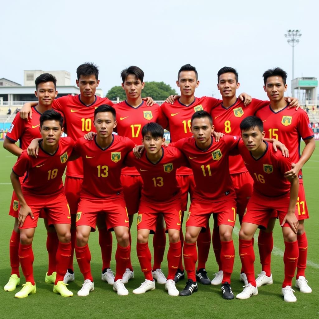 U23 Vietnam Team Photo