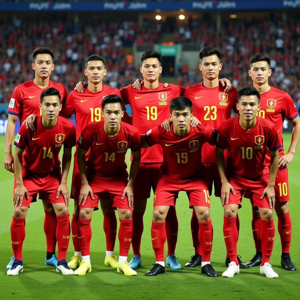 U23 Vietnam team photo