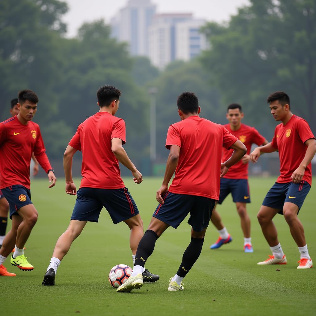 U23 Vietnam Team Training Session