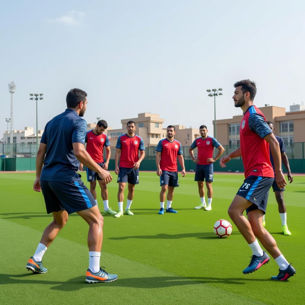 UAE U23 National Team Training Session