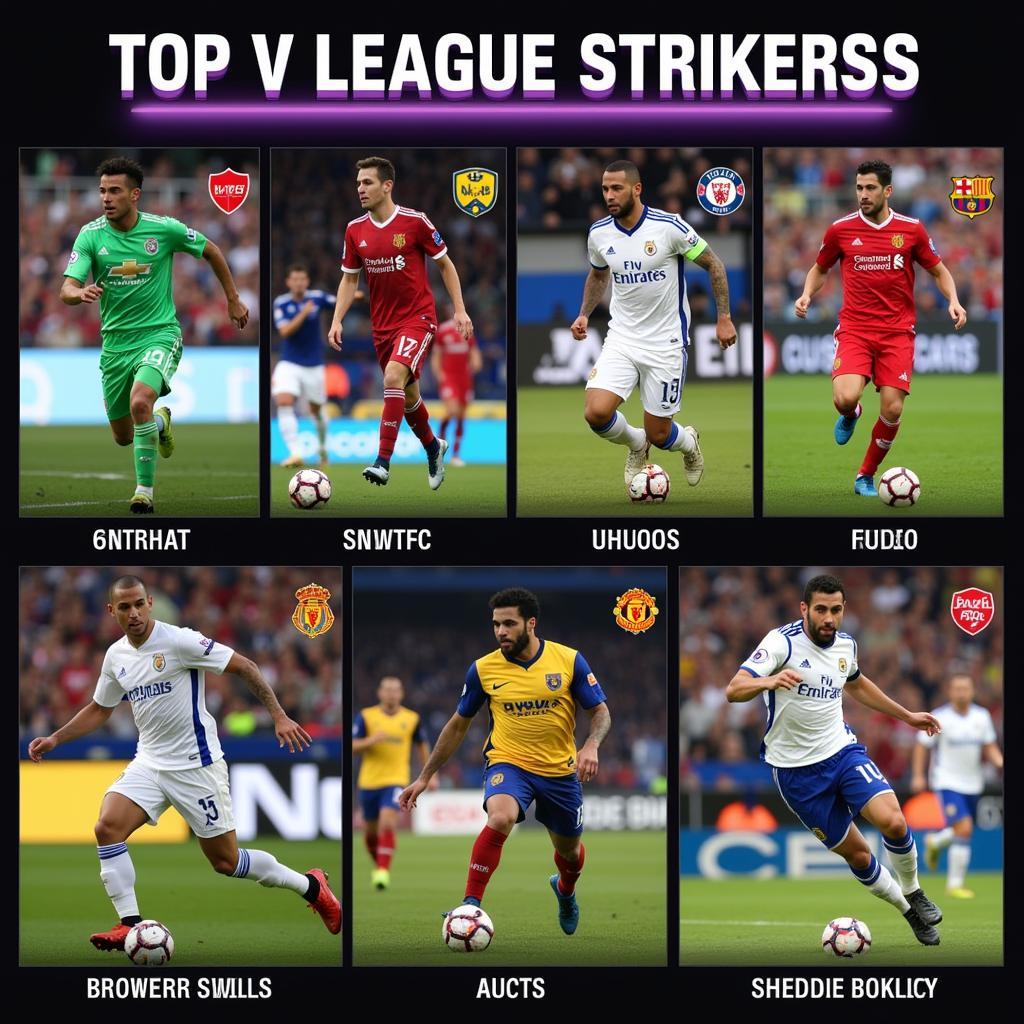 Top V League Strikers in FO4