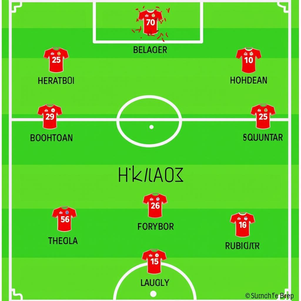 Vietnam's attacking formation and key players