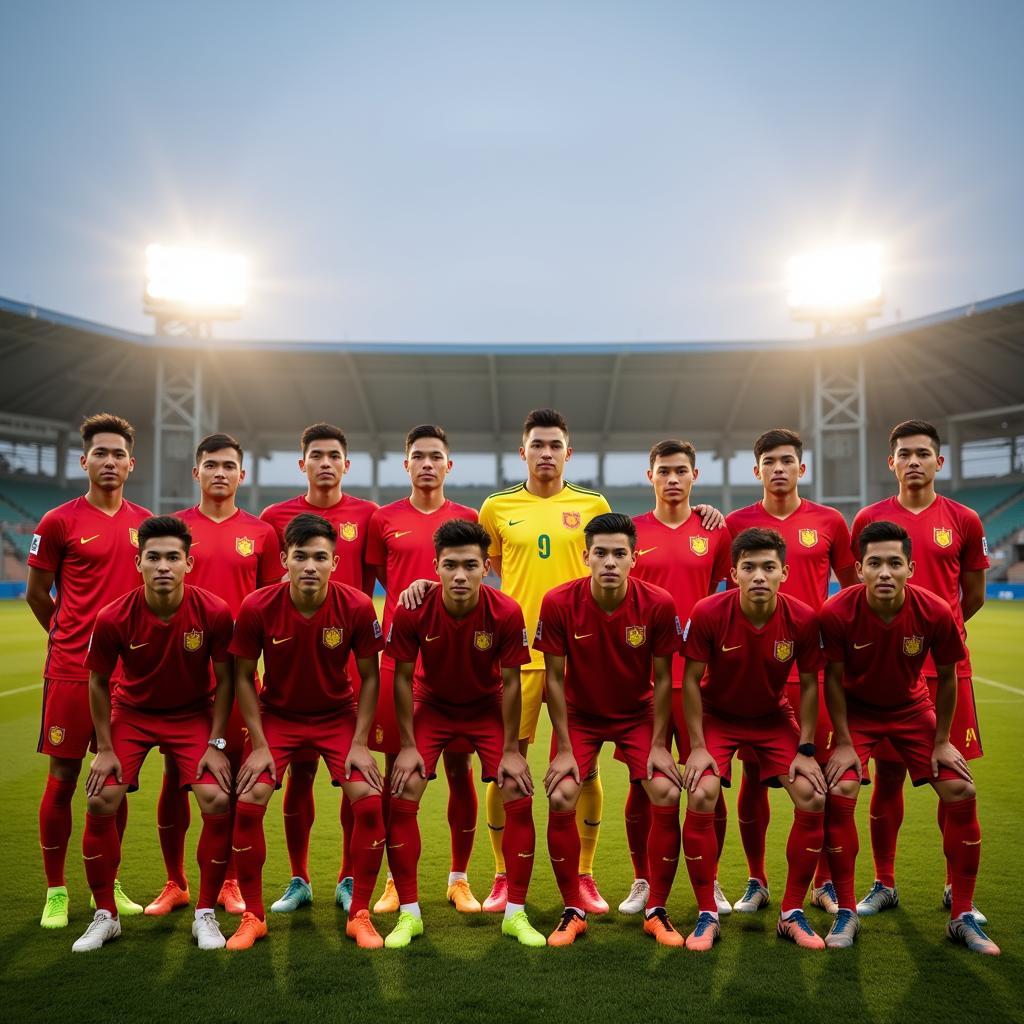 Vietnamese Football Team Wallpaper for Desktop