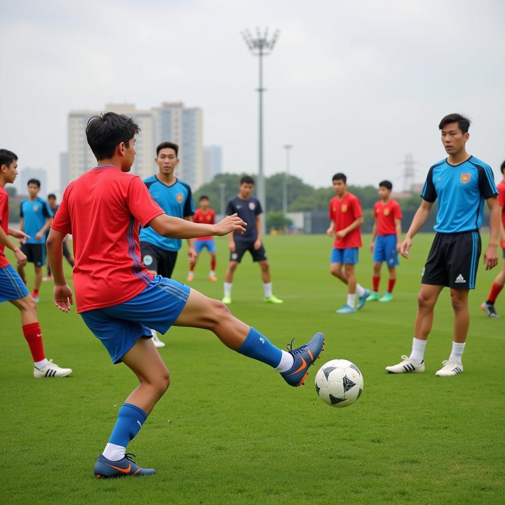 Vietnam U18 Team Training Session