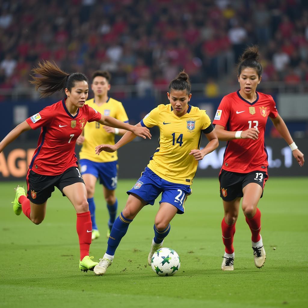 Vietnam U19 Players in Action During the 2019 Season