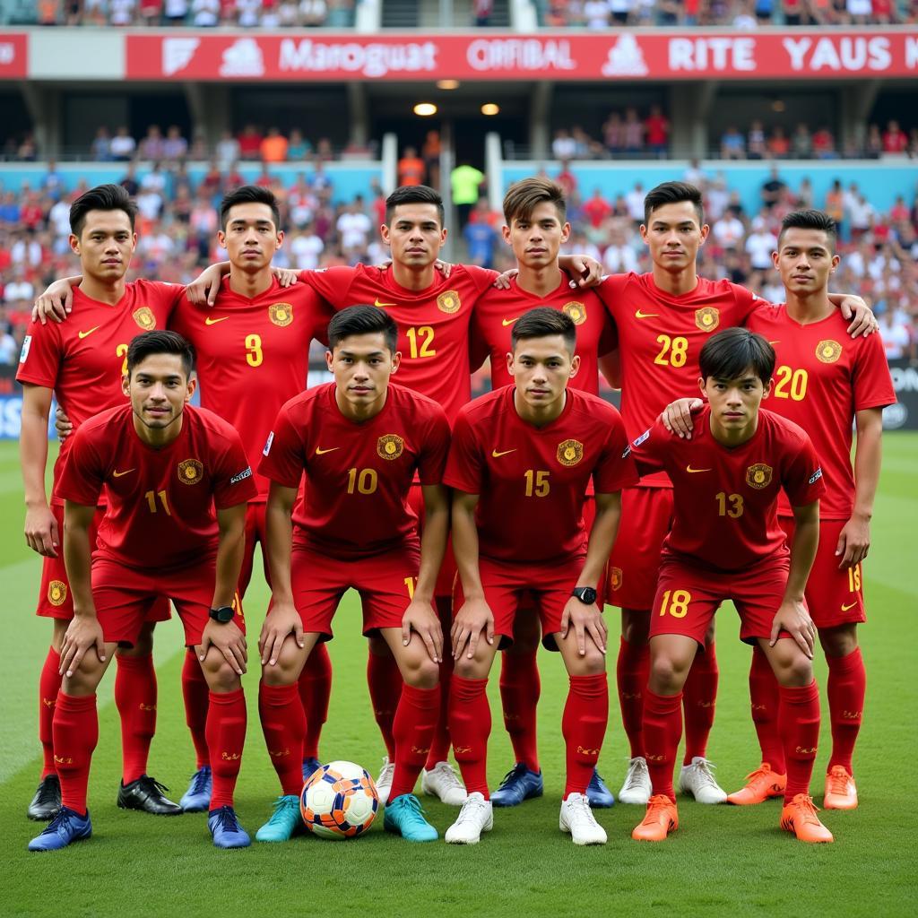 Vietnam U19 team photo