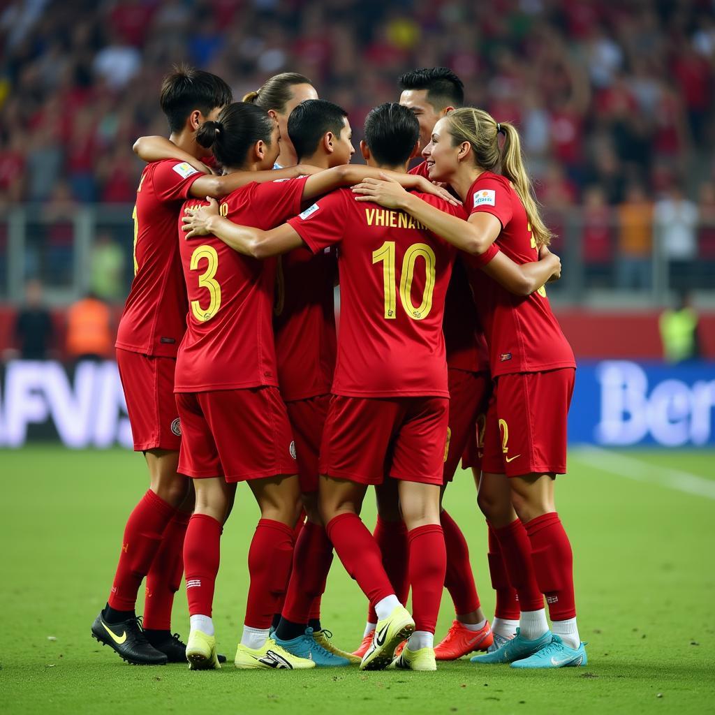 Vietnam U23 Celebration