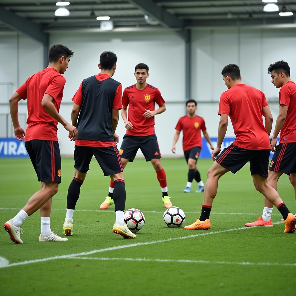 Vietnam U23 Football Team Training Session