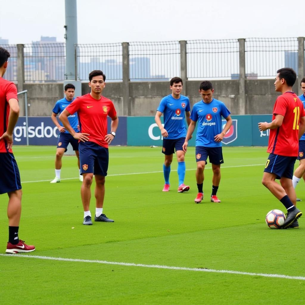 Vietnam U23 Football Team Training Session