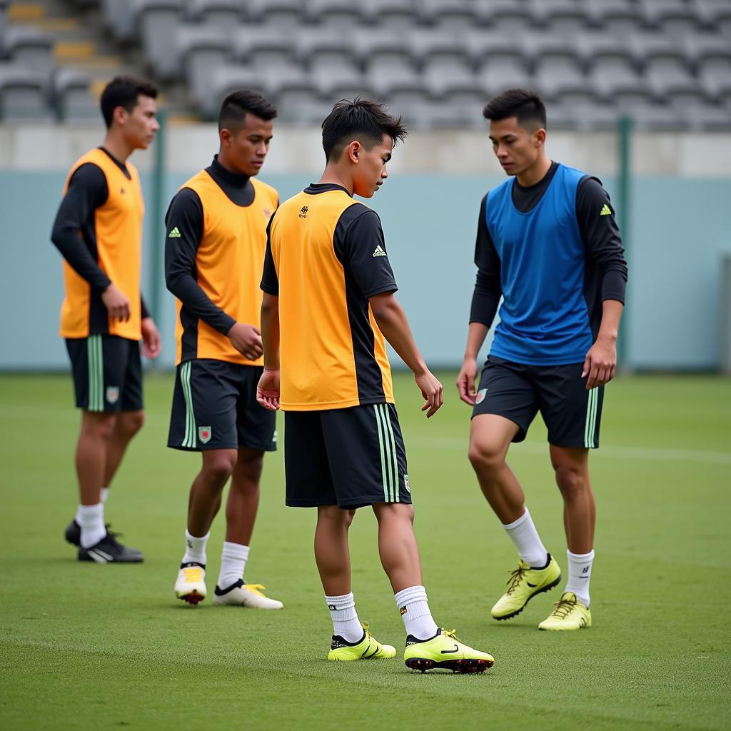 Vietnamese Football Players Training Abroad