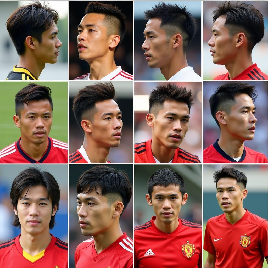 Evolution of Vietnamese Footballers' Hairstyles over the Decades