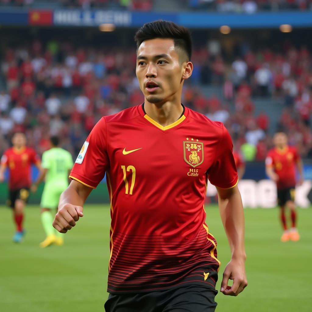 Vietnamese-German Football Player Representing Vietnam