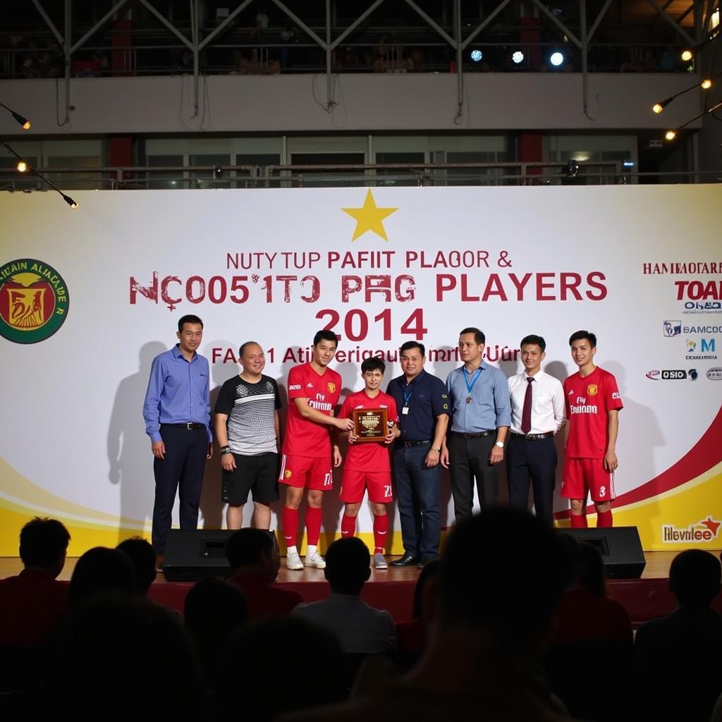 Vietnamese Young Player Award Ceremony in 2014