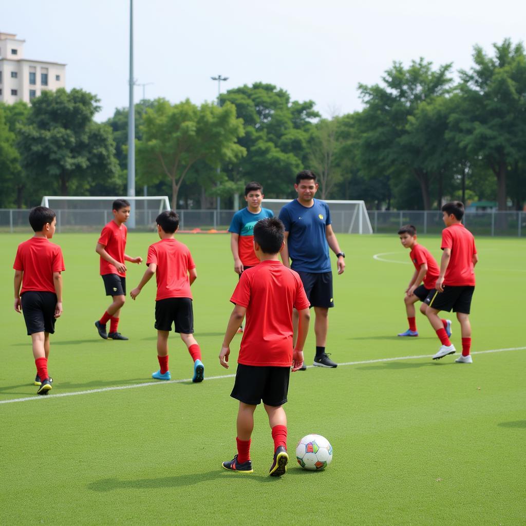 Viettel FC Youth Academy Training Session