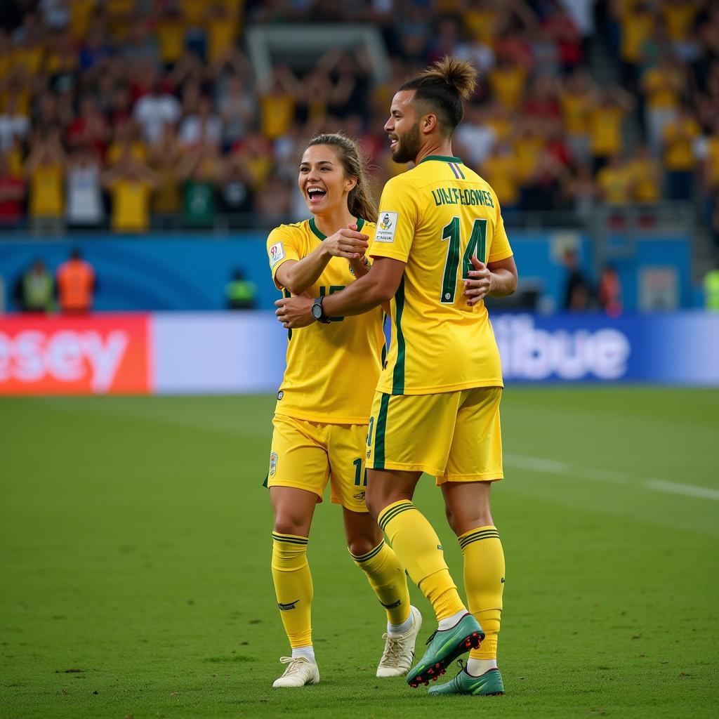 Substitute player making an impact during the 2018 FIFA World Cup