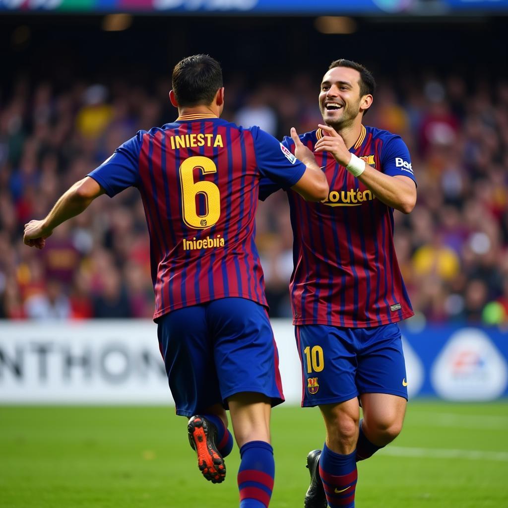 Xavi and Iniesta: Masters of Midfield Control