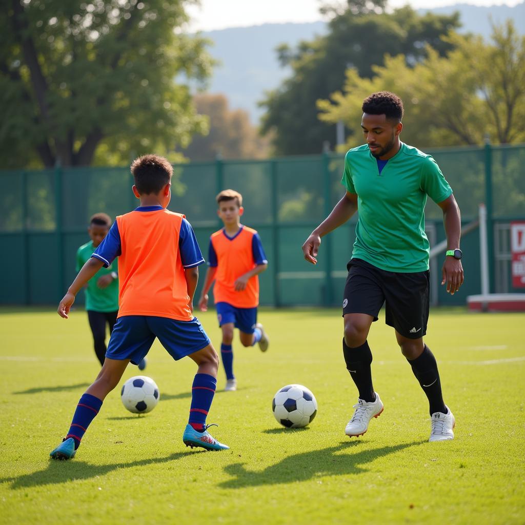 Youth Academy Training: Future Stars in the Making