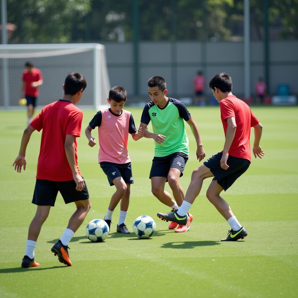 Youth Football Training in Ho Chi Minh City