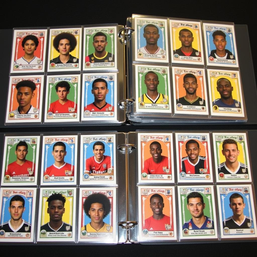 Complete Set of 2011 Poca Player Cards