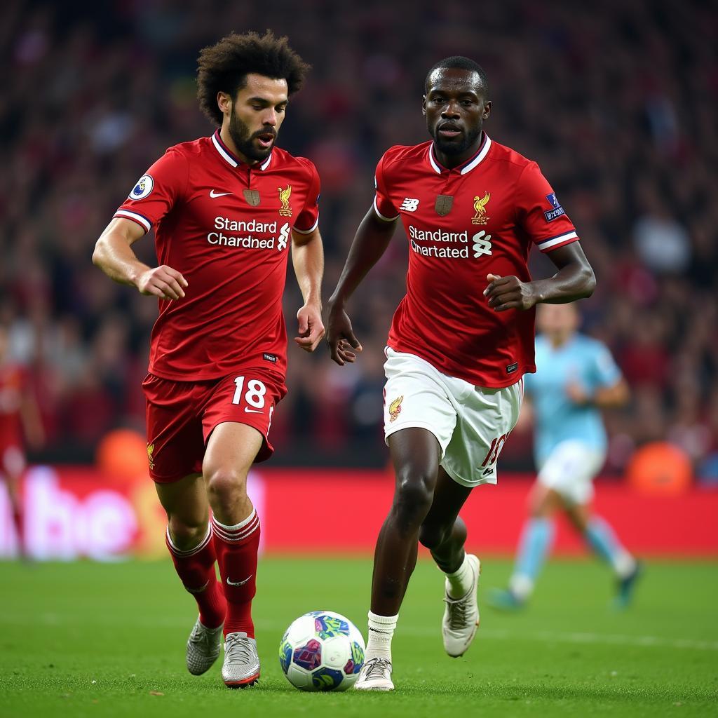 African Footballers in European Leagues - Salah and Mane