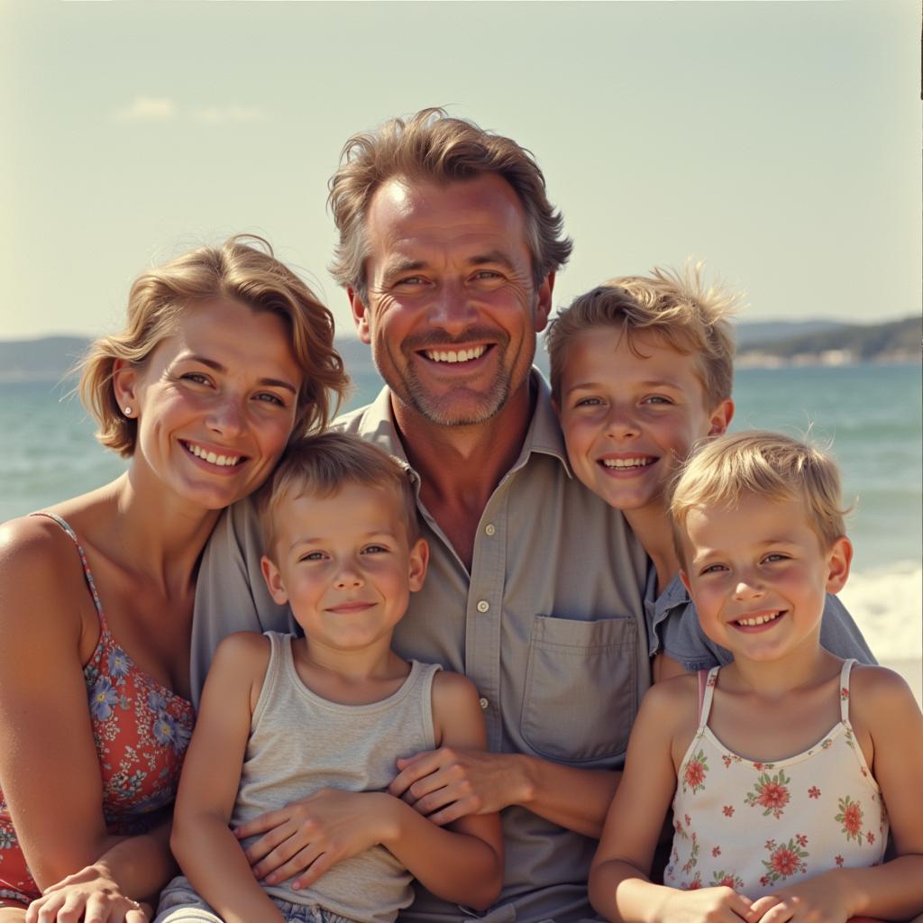 Alf-Inge Haaland and Family