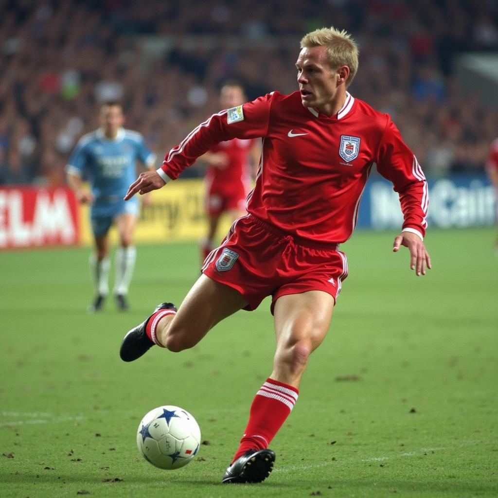 Alf-Inge Haaland Playing Football