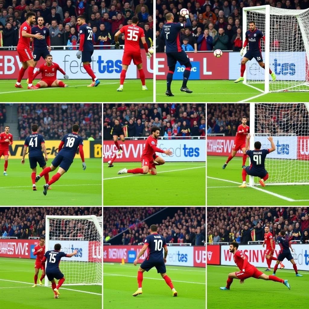 Alisson Becker Making Crucial Saves