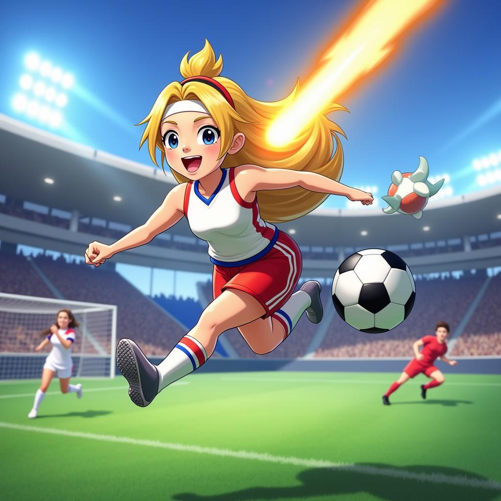 Athena's Aerial Attack in Head Soccer