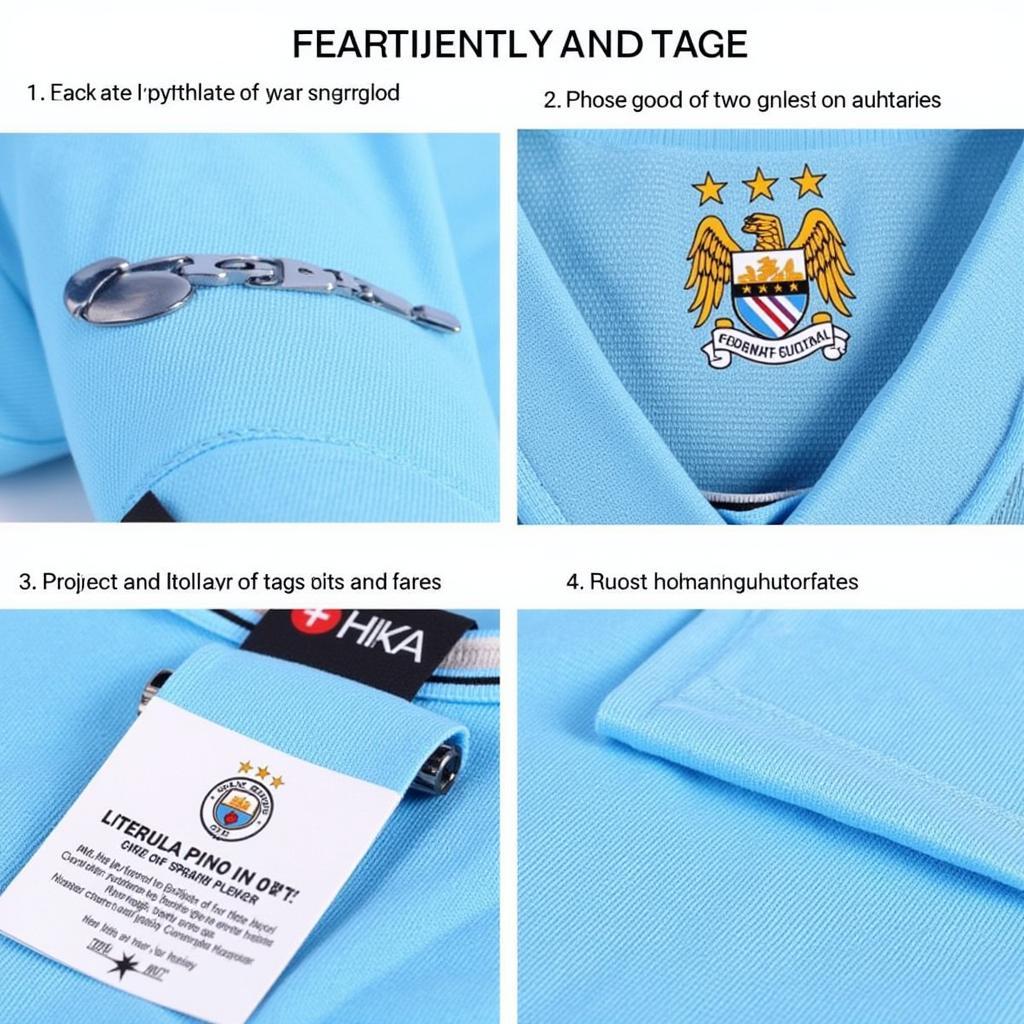 Authenticating a Man City Jersey