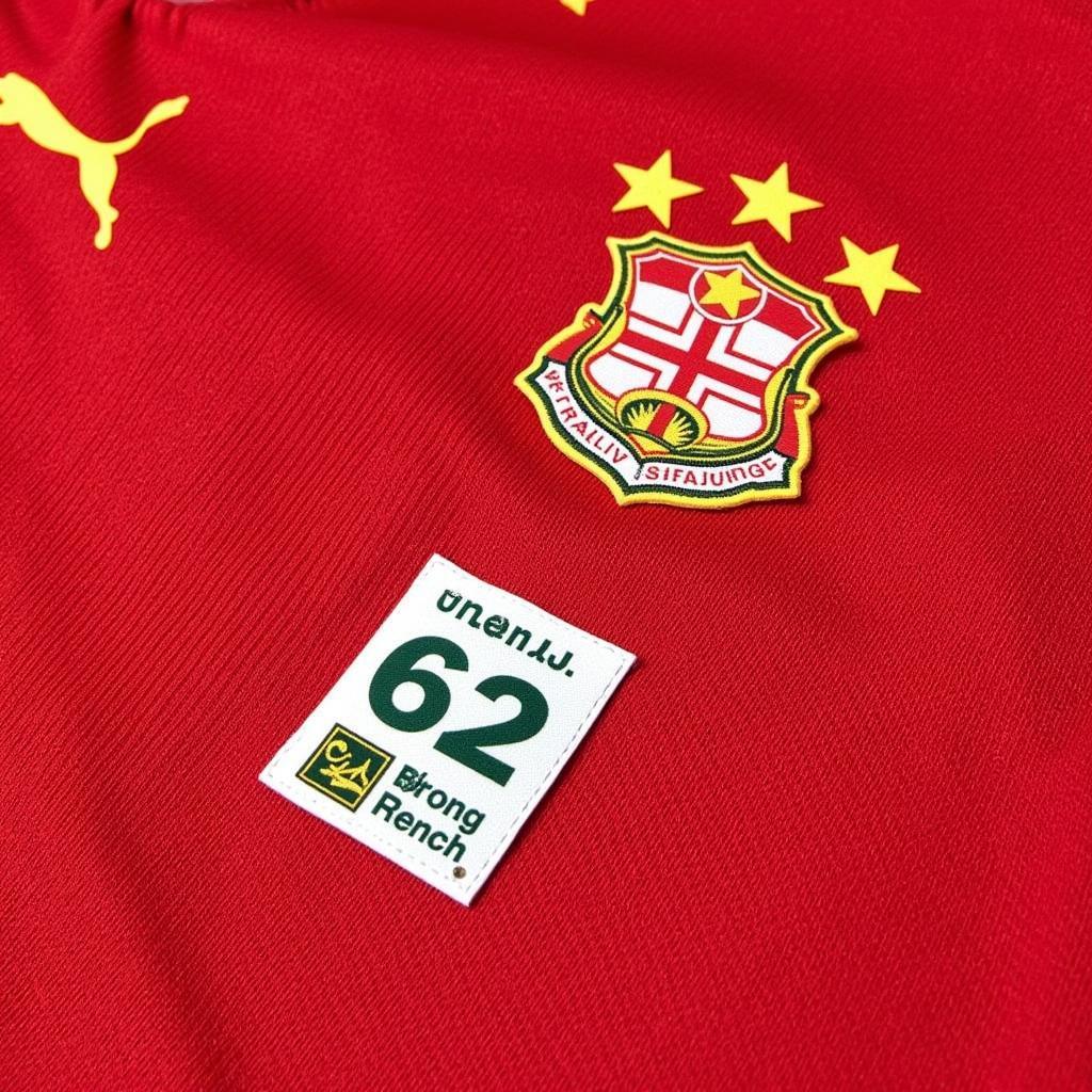 Key features to check for when authenticating a U23 Vietnam football jersey