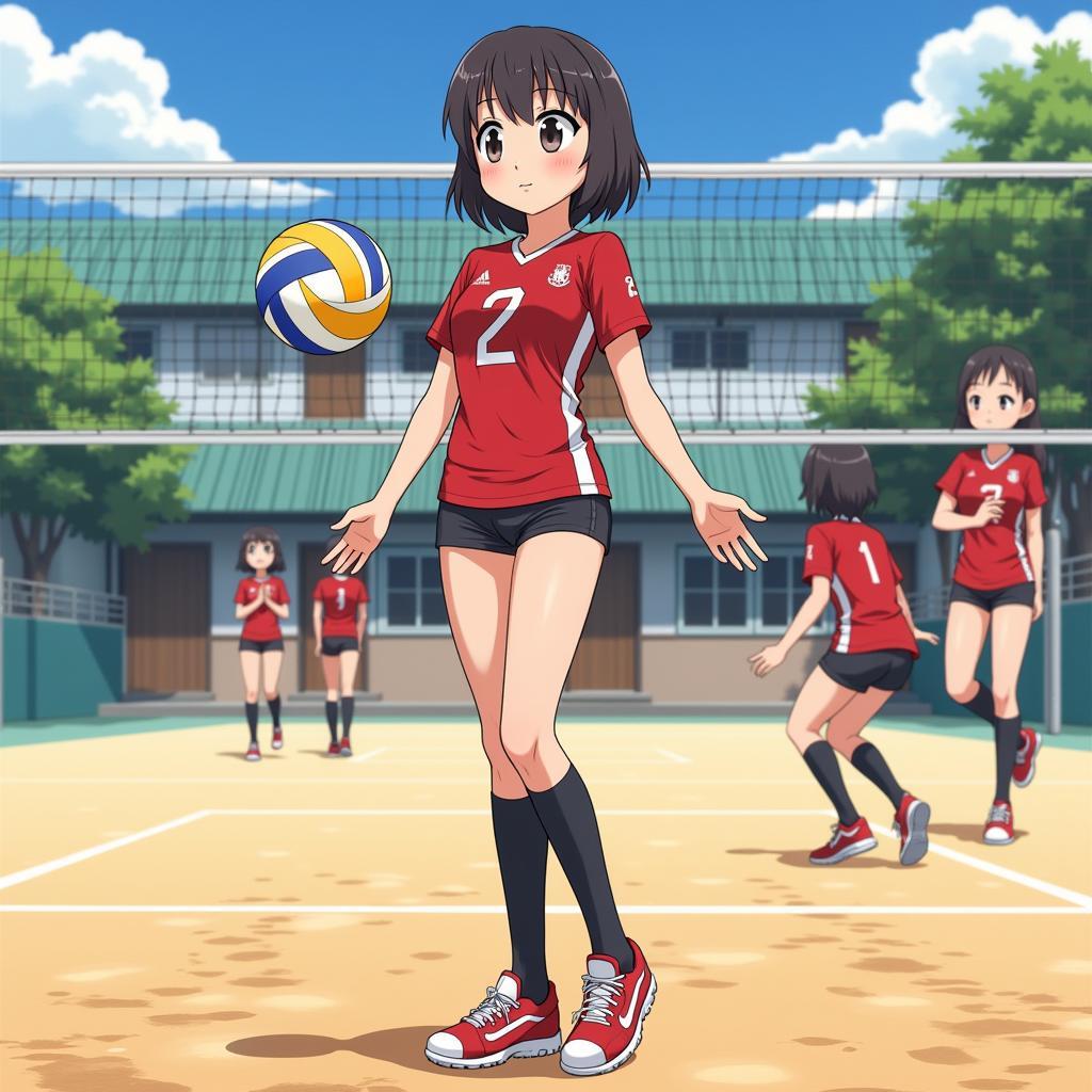 Ayumi Yoshida's early years in volleyball