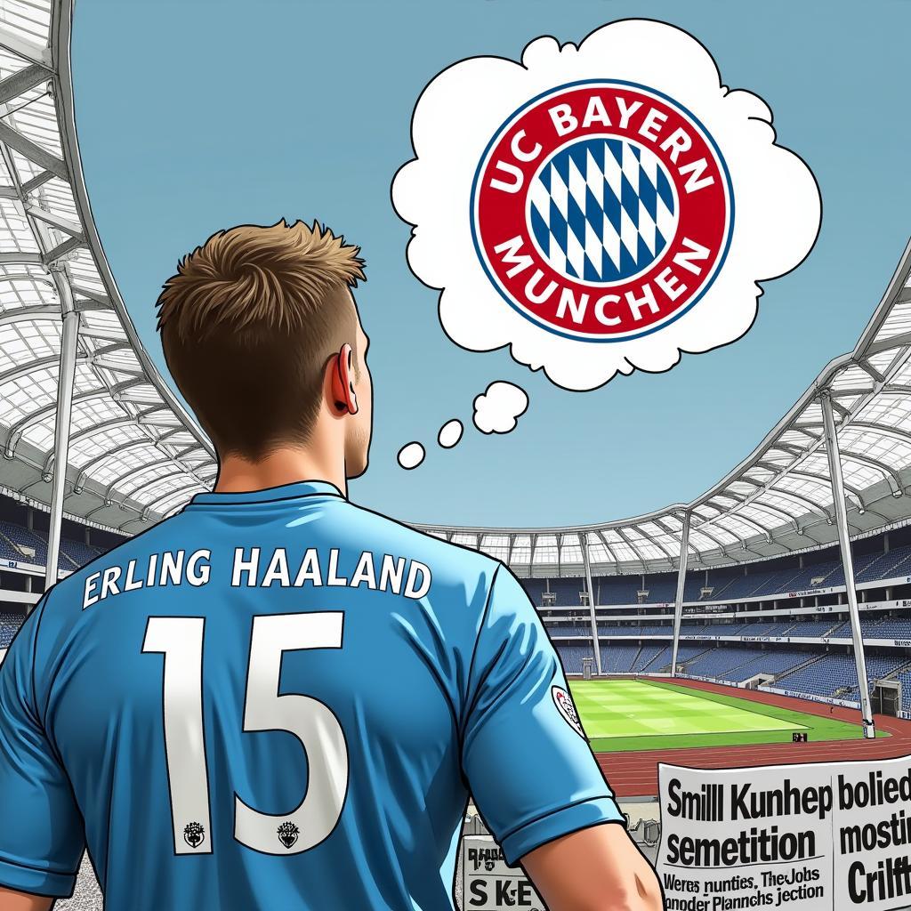 Bayern Haaland transfer speculation image