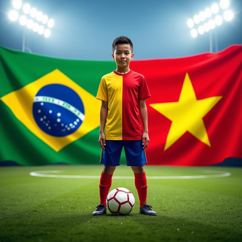 Brazilian-Vietnamese Football Connection: Exploring the potential of dual heritage players in the world of football.