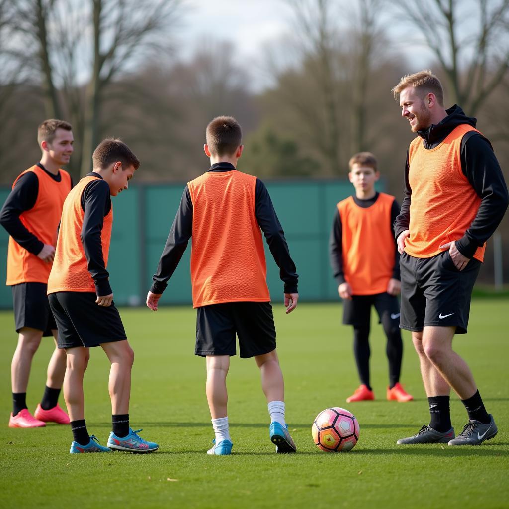 Called-Up Players Training Session