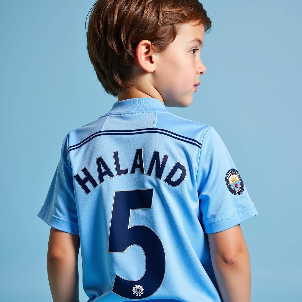 Children's Haaland Manchester City Jersey