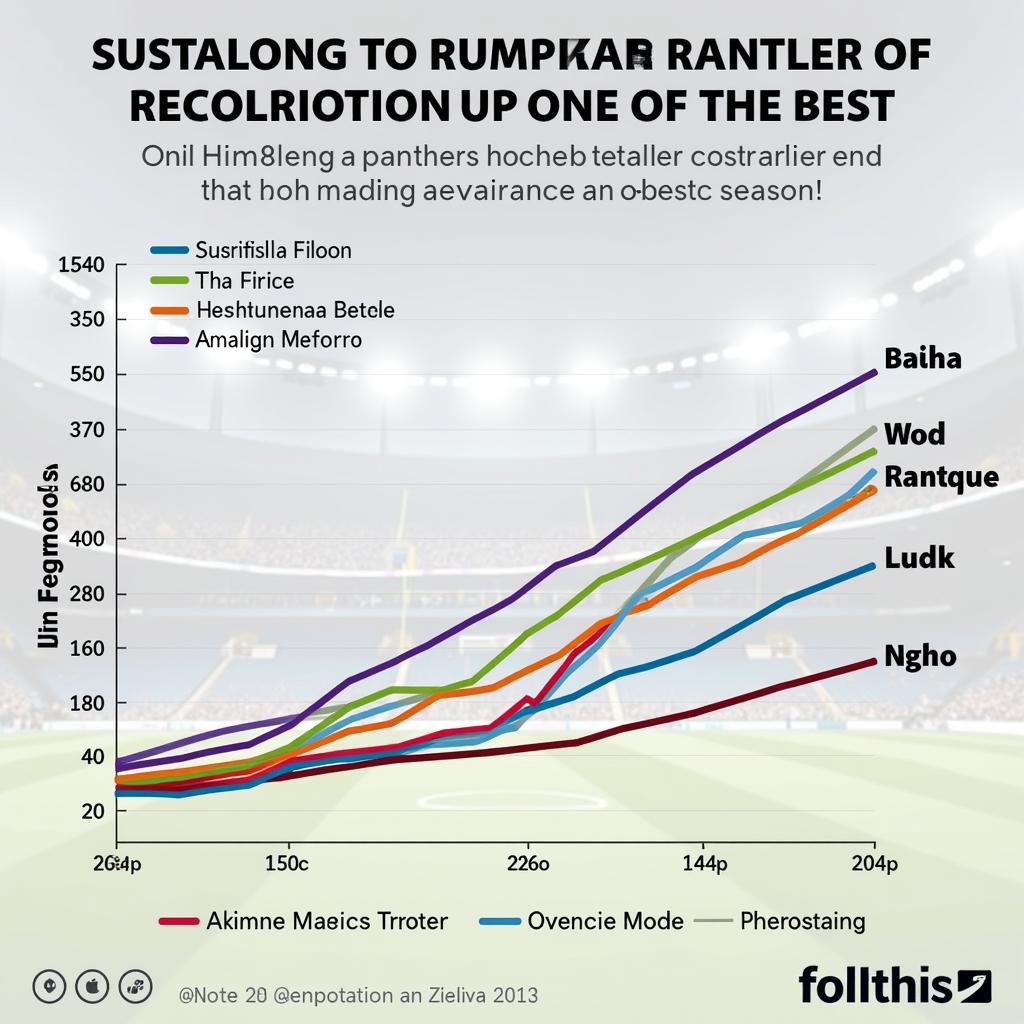 Graph of Asian Footballer Performance over Time