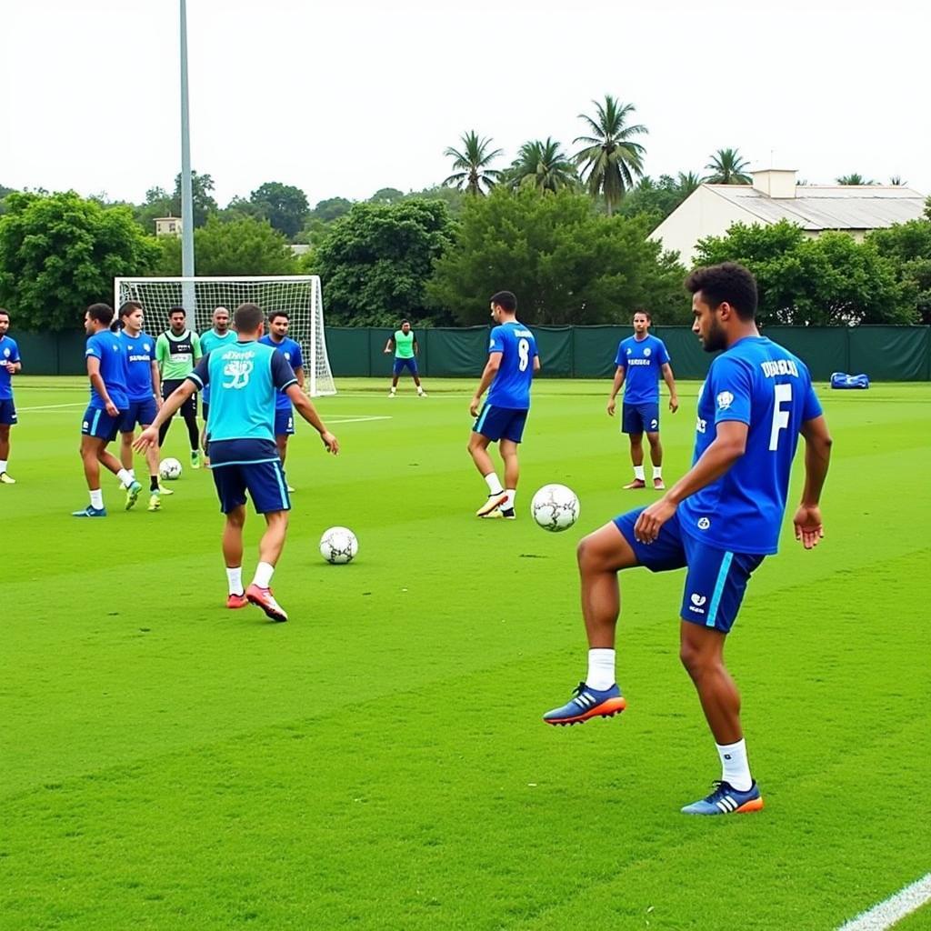 Curaçao National Team Training Session