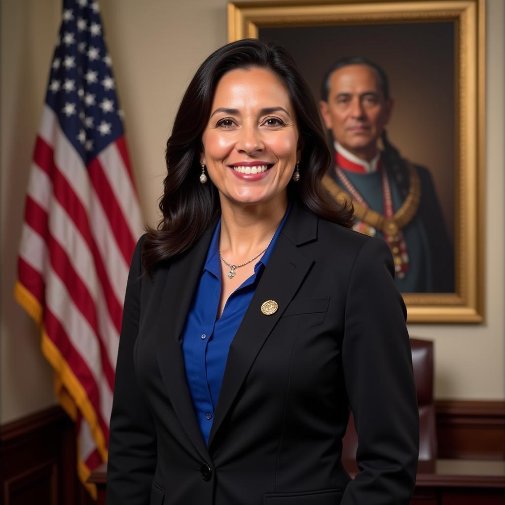 Deb Haaland's Congressional Portrait