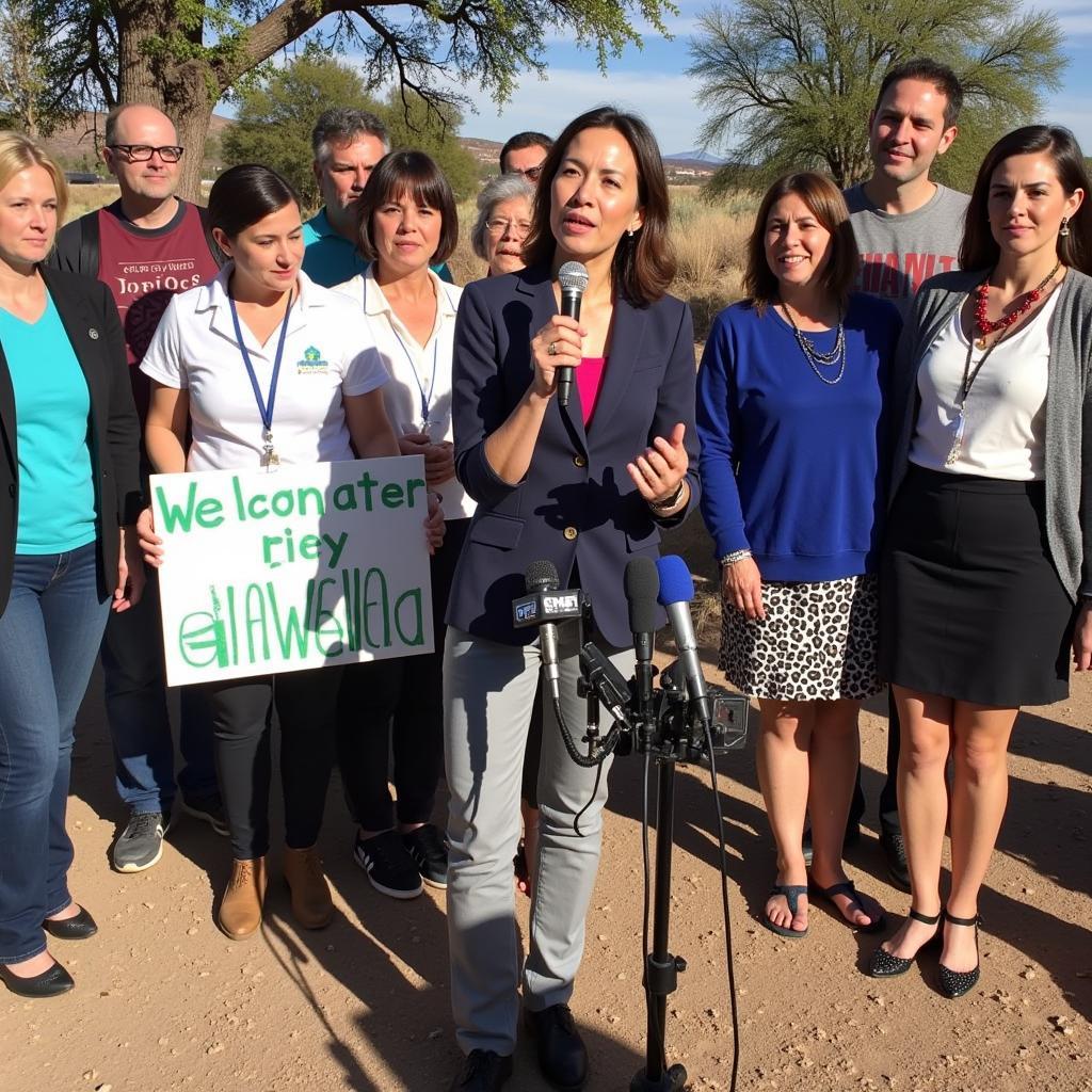 Deb Haaland Advocating for Environmental Protection