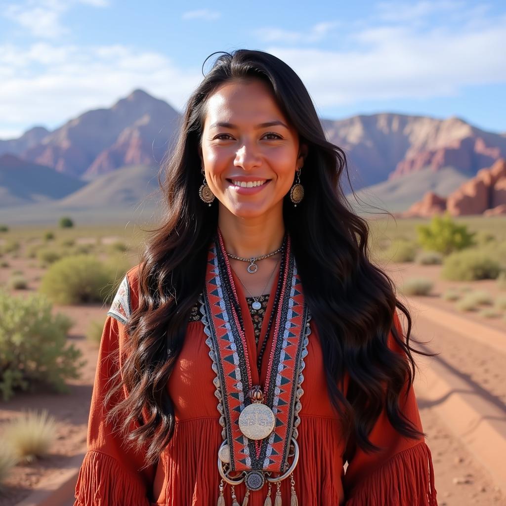 Deb Haaland Portrait in New Mexico