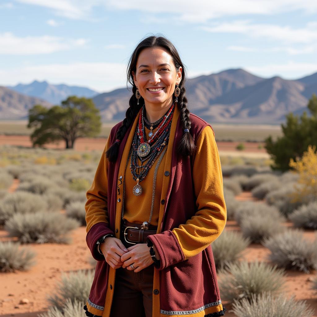 Deb Haaland's New Mexico Roots: A Photo of Deb Haaland in New Mexico