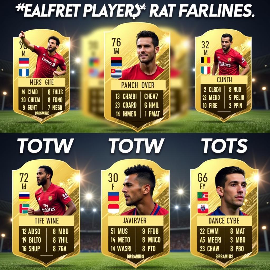 Different Season Player Cards in Ultimate Team