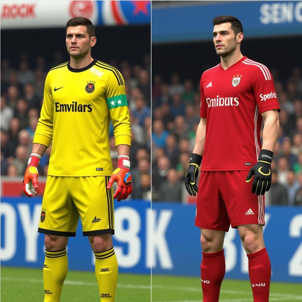 DLS 2016 Goalkeepers: Manuel Neuer and Iker Casillas